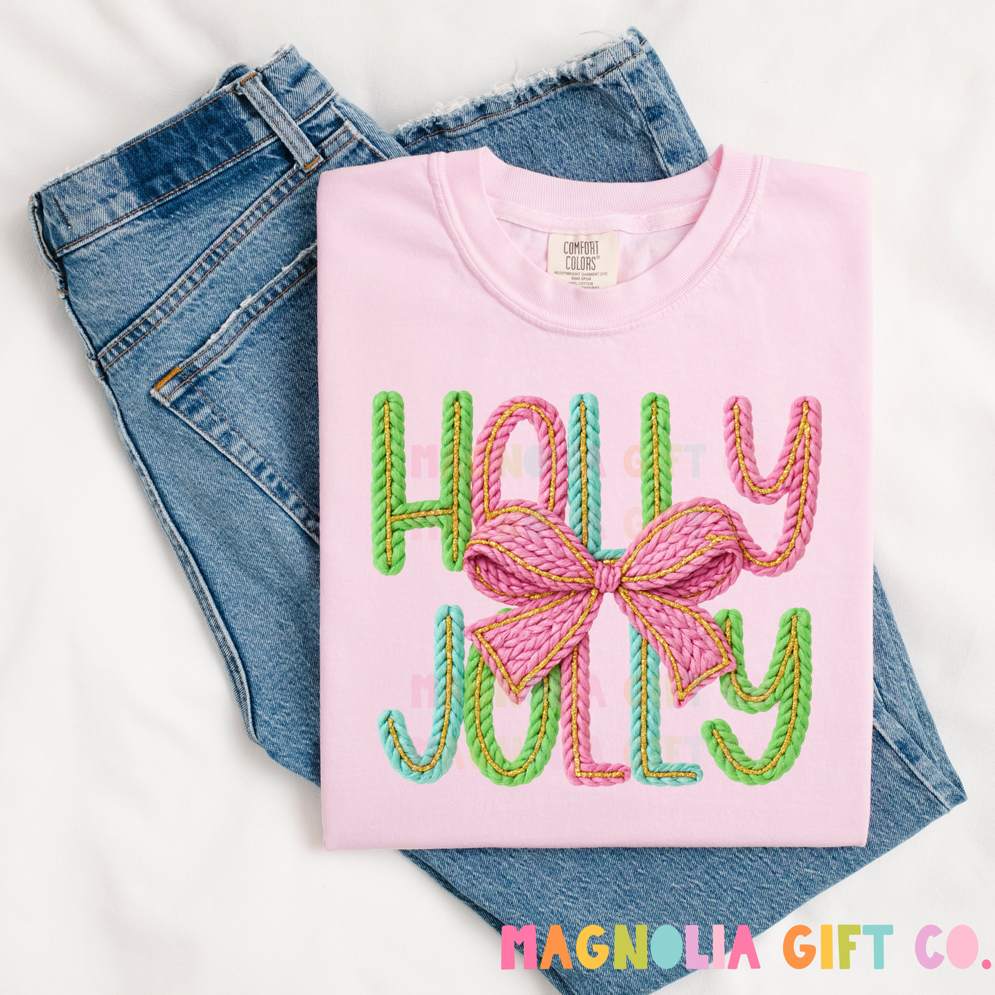 Holly Jolly Yarn Tee