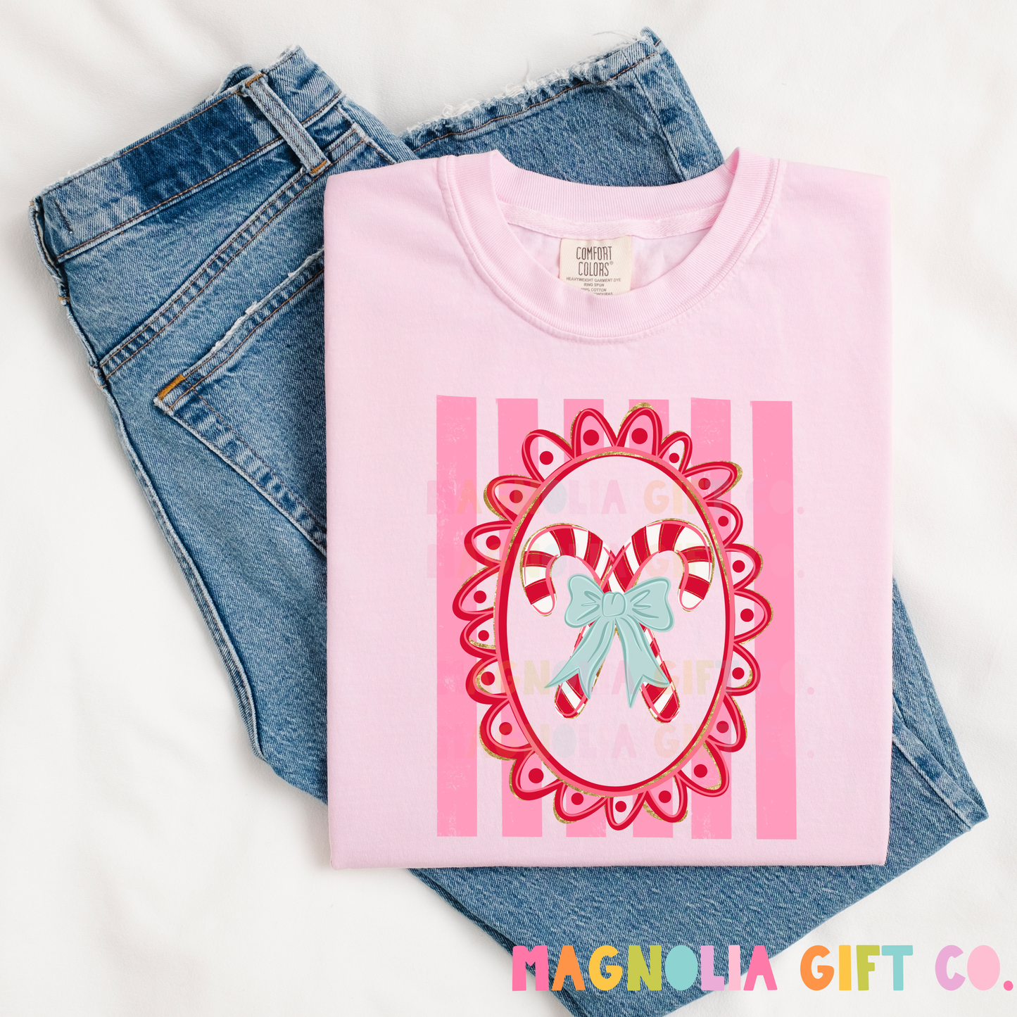 Candy Cane Frame Tee