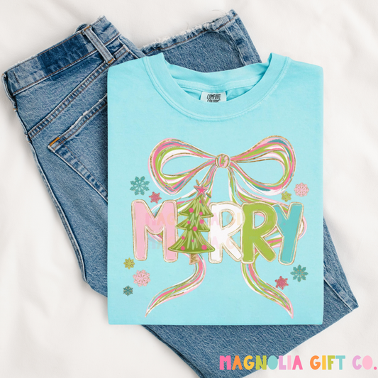 Preppy Merry Tee
