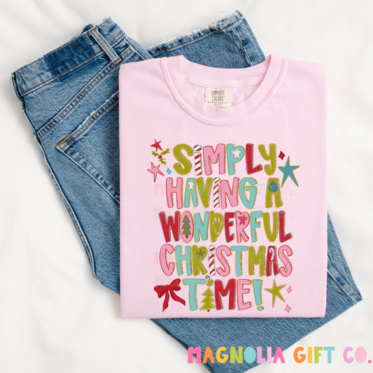 Wonderful Christmas Time Tee