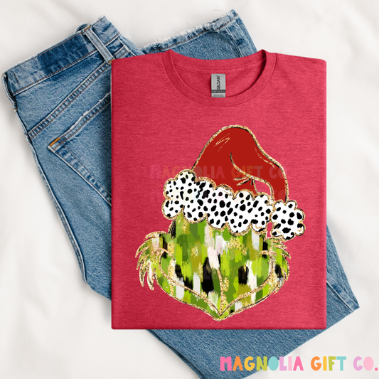 Brushstroke Green Man Tee