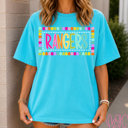Color Pop-Custom Mascot Tee