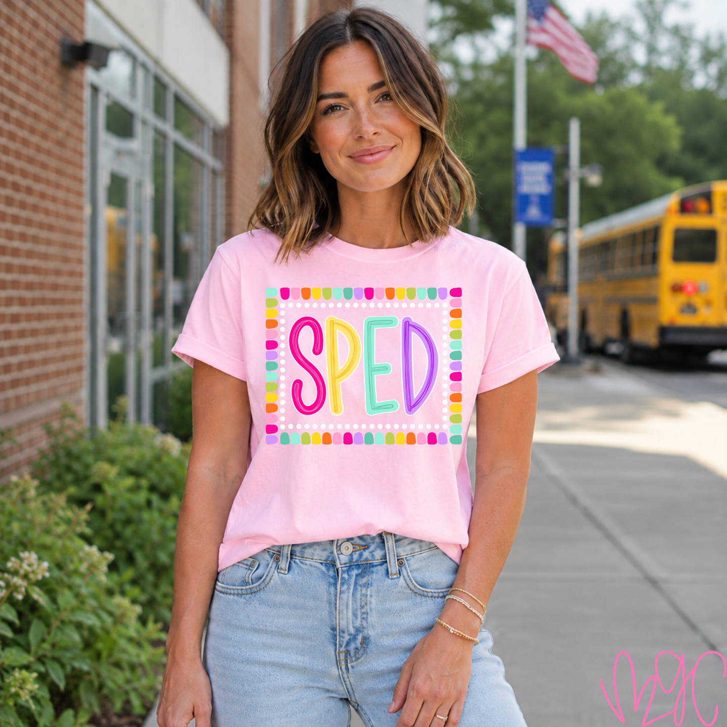 Color Pop-SPED Tee