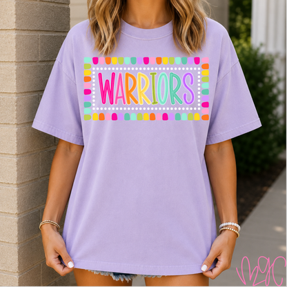 Color Pop-Custom Mascot Tee