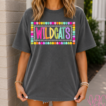 Color Pop-Custom Mascot Tee