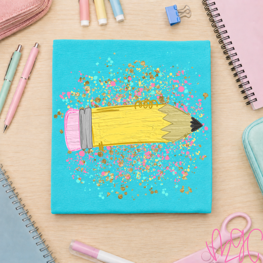 Confetti Pencil Tee