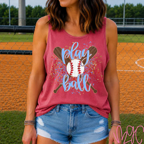 Confetti Play Ball Tee