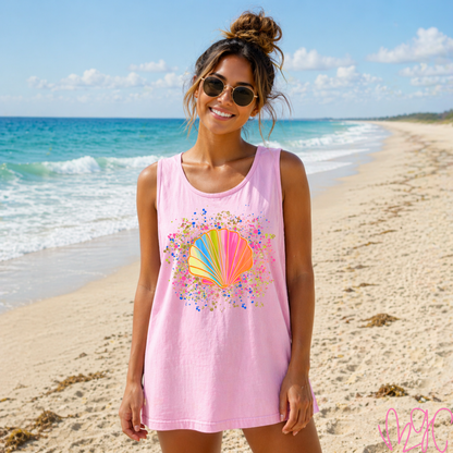 Confetti Seashell Tee