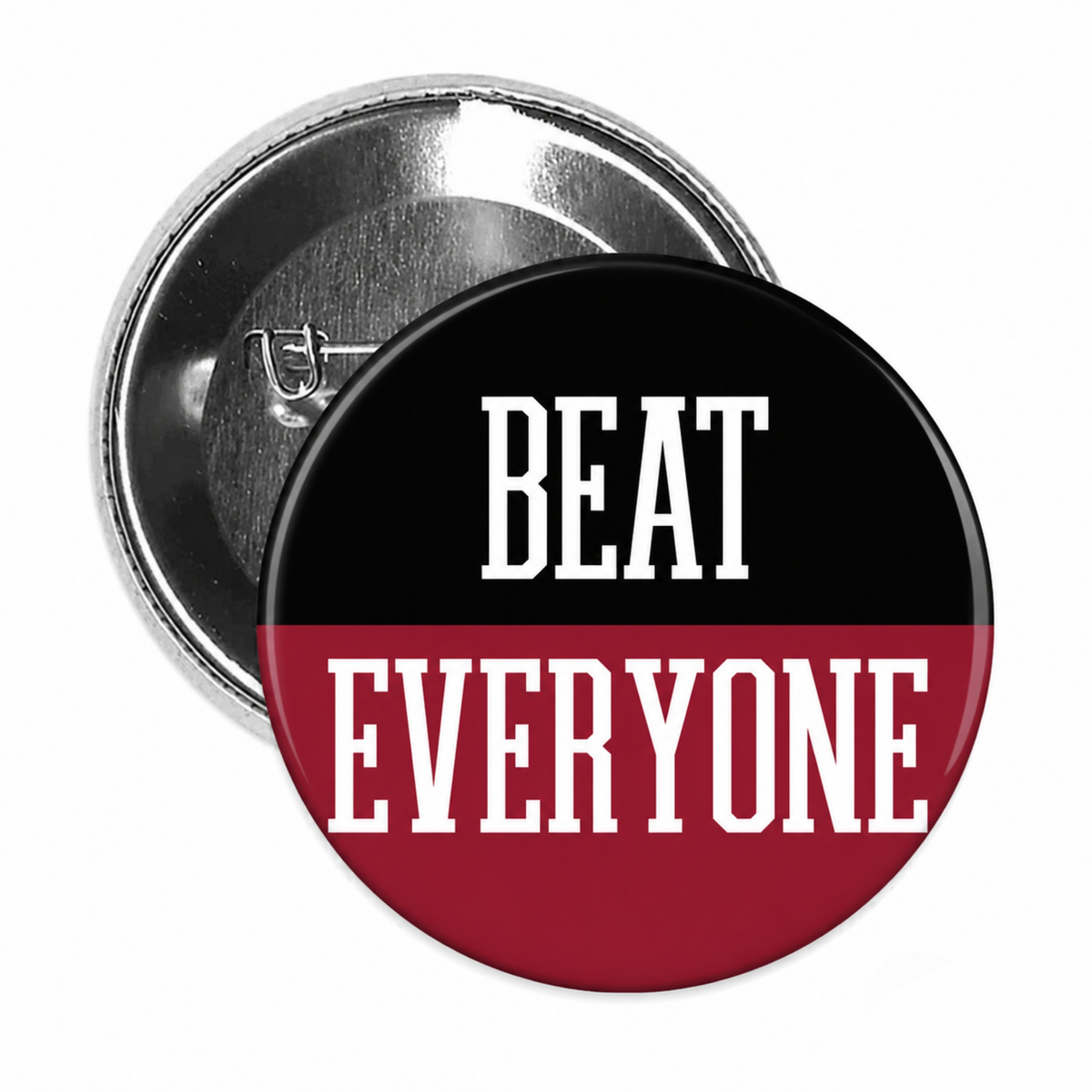 Beat Everyone (Cardinal+Black)