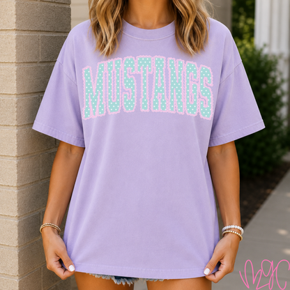 Dotted Mustangs Tee