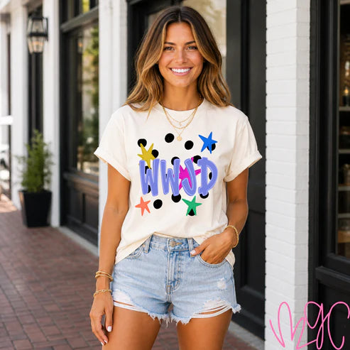 Dotted WWJD Tee