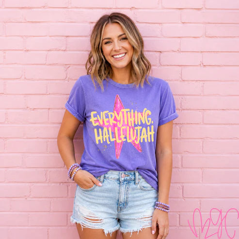 Everything Hallelujah Star Tee