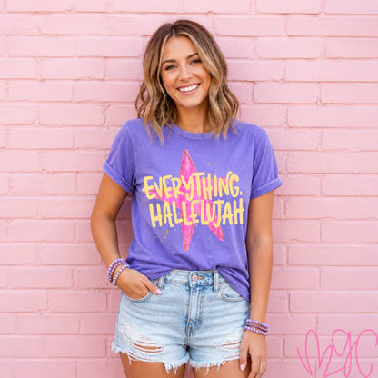 Everything Hallelujah Star Tee