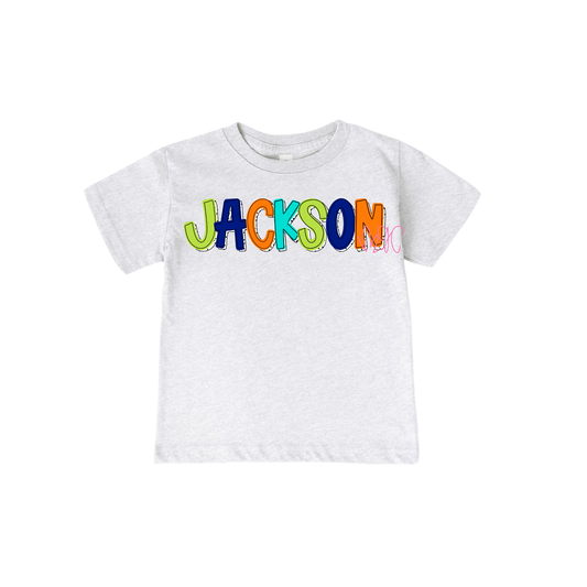 Boys Dottie Name Tee