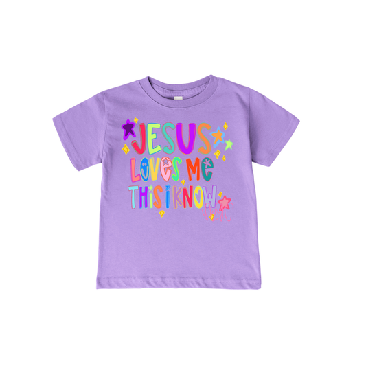 Bright Jesus Loves Me Tee