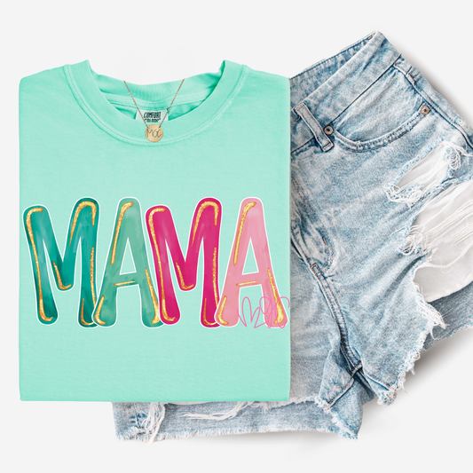 Glitter Pop Family Title Tee