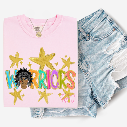 Gold Star Warriors Tee