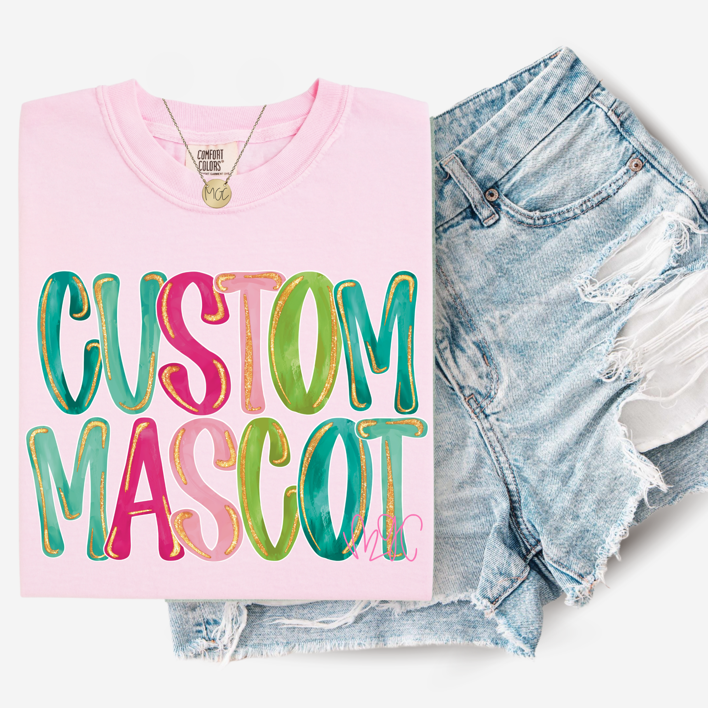 Glitter Pop Mascot Tee