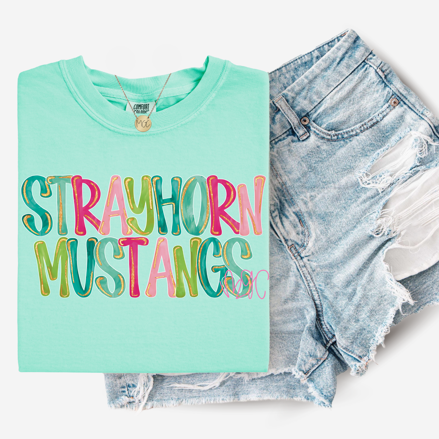 Glitter Pop Mascot Tee