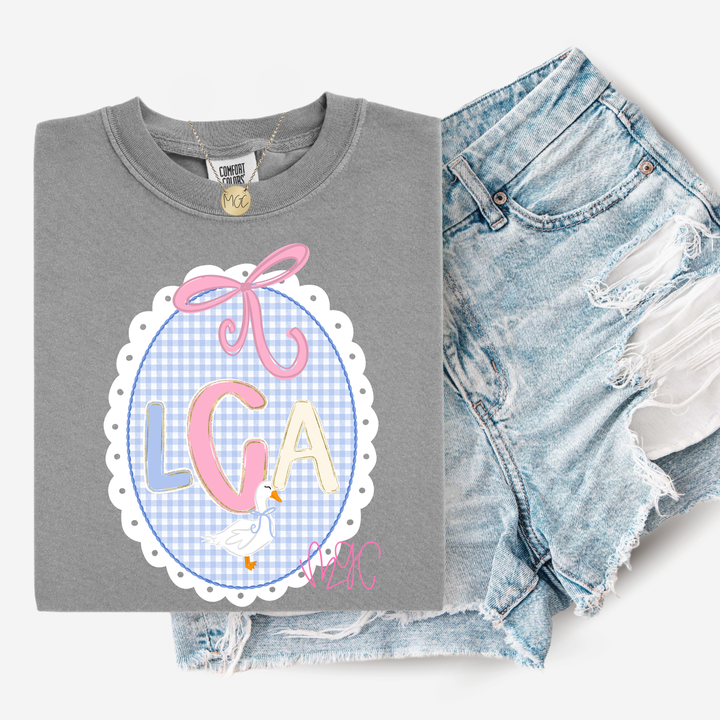 Custom Name Frame Tee (DIY)