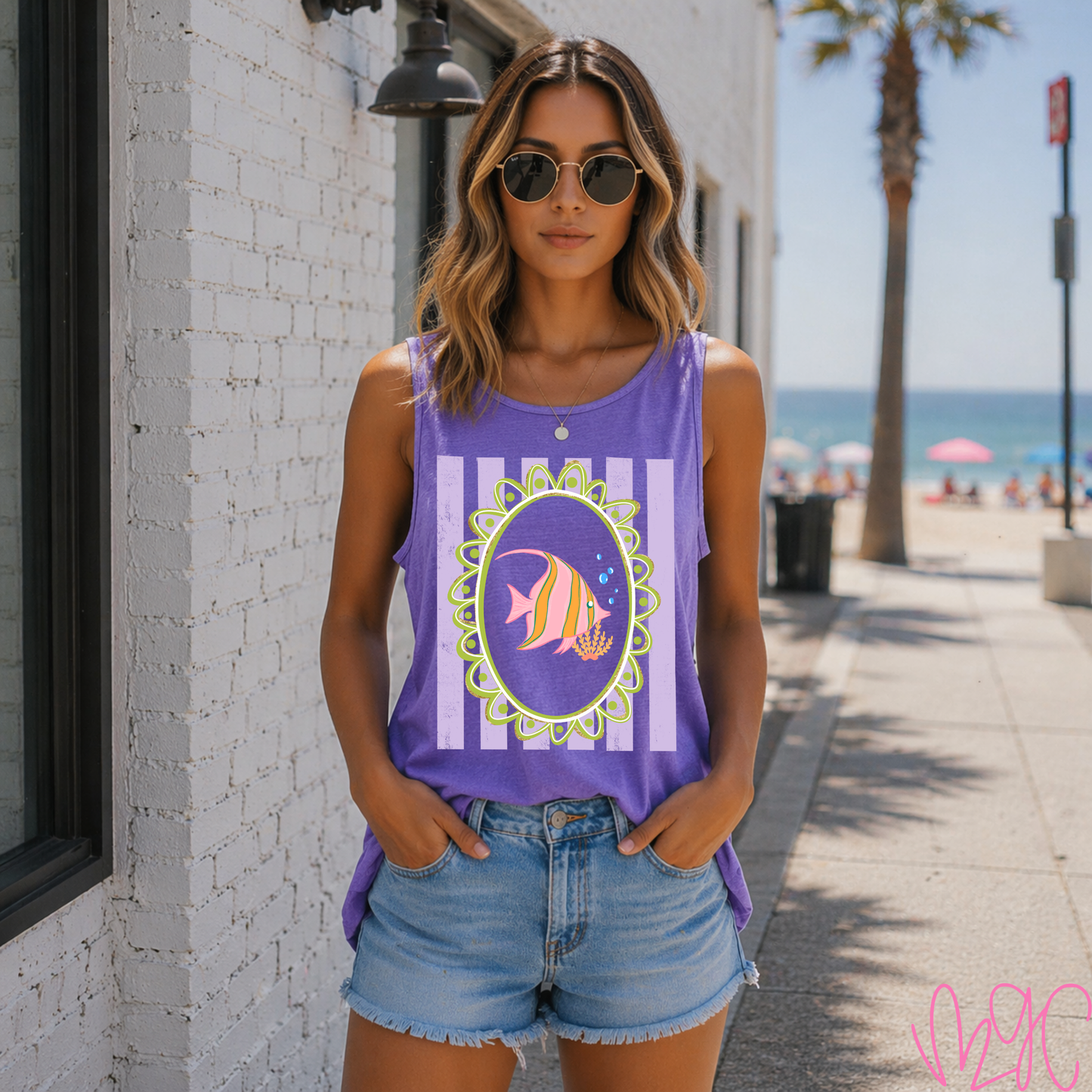 Framed Fish Tee