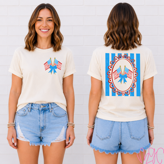 Framed Flag Tee