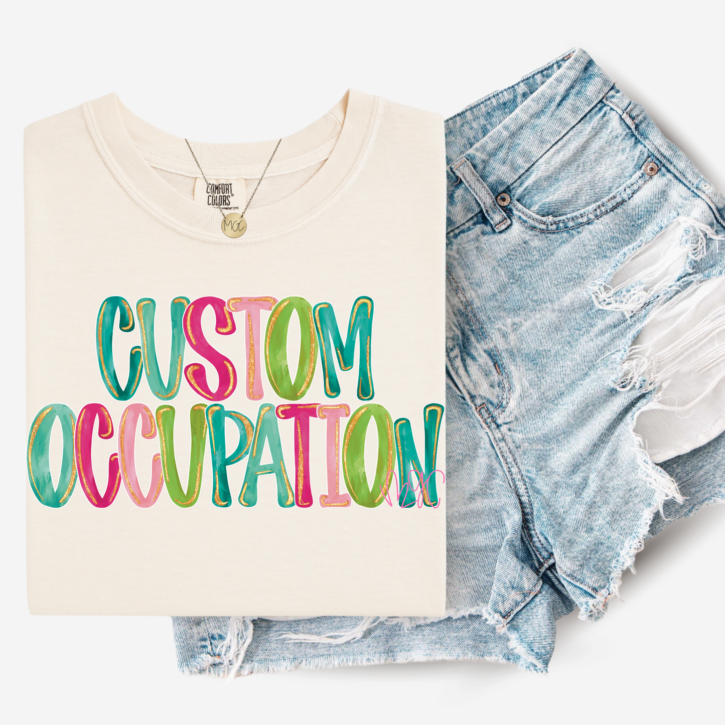Glitter Pop Occupation Tee