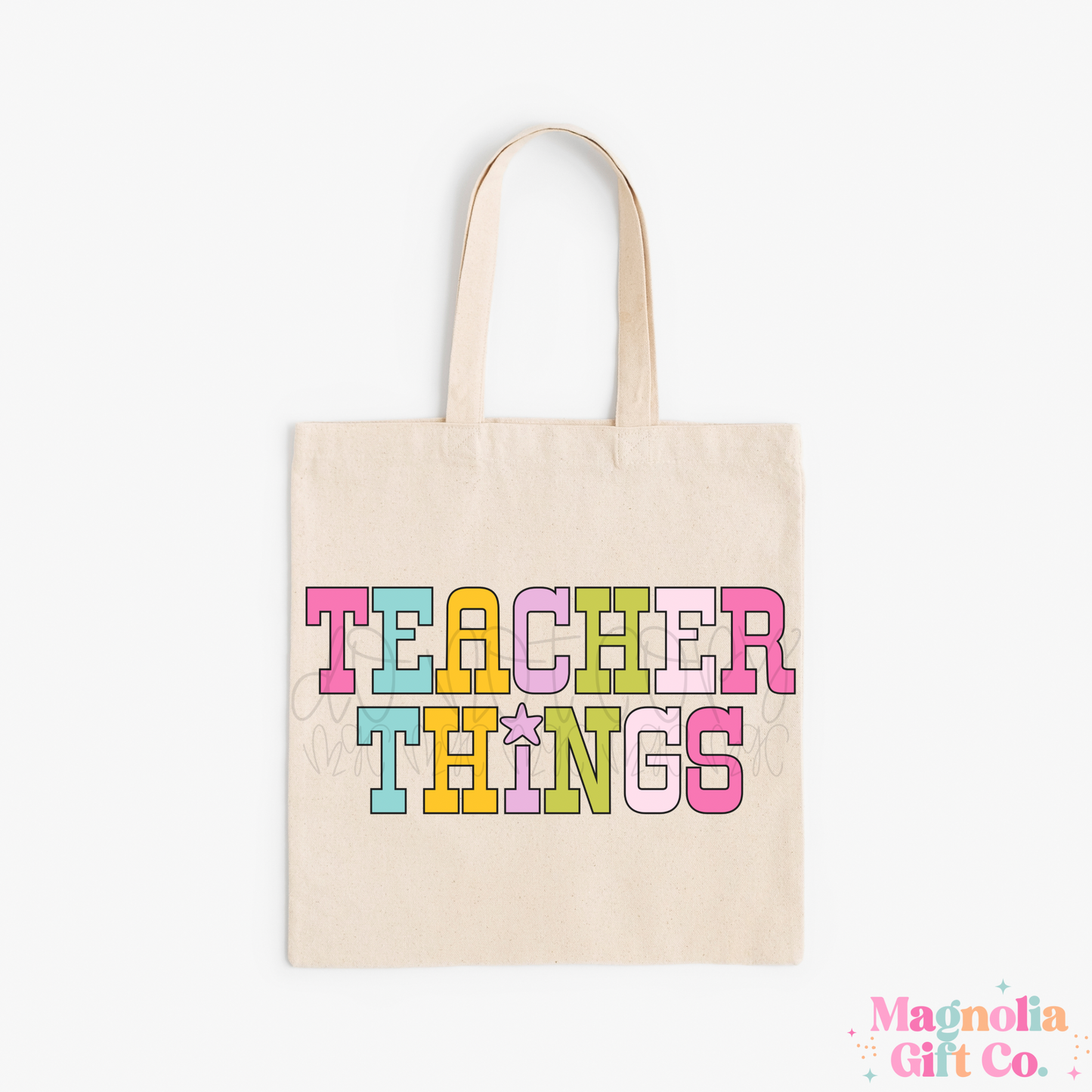 Teacher Things Tote Bag