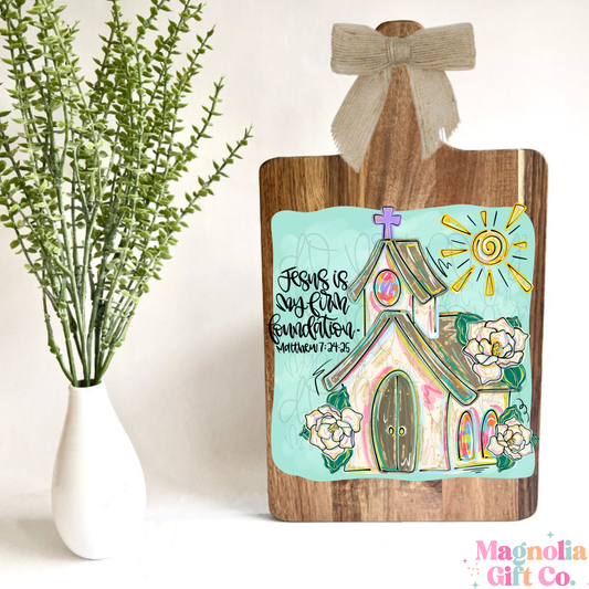 Firm Foundation Cutting Board