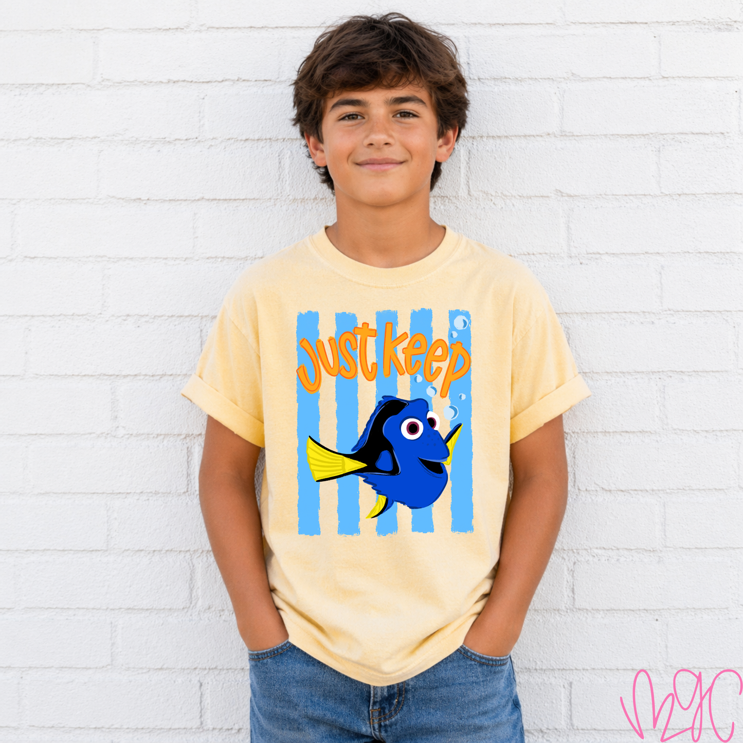 Just Keep Swimming Tee