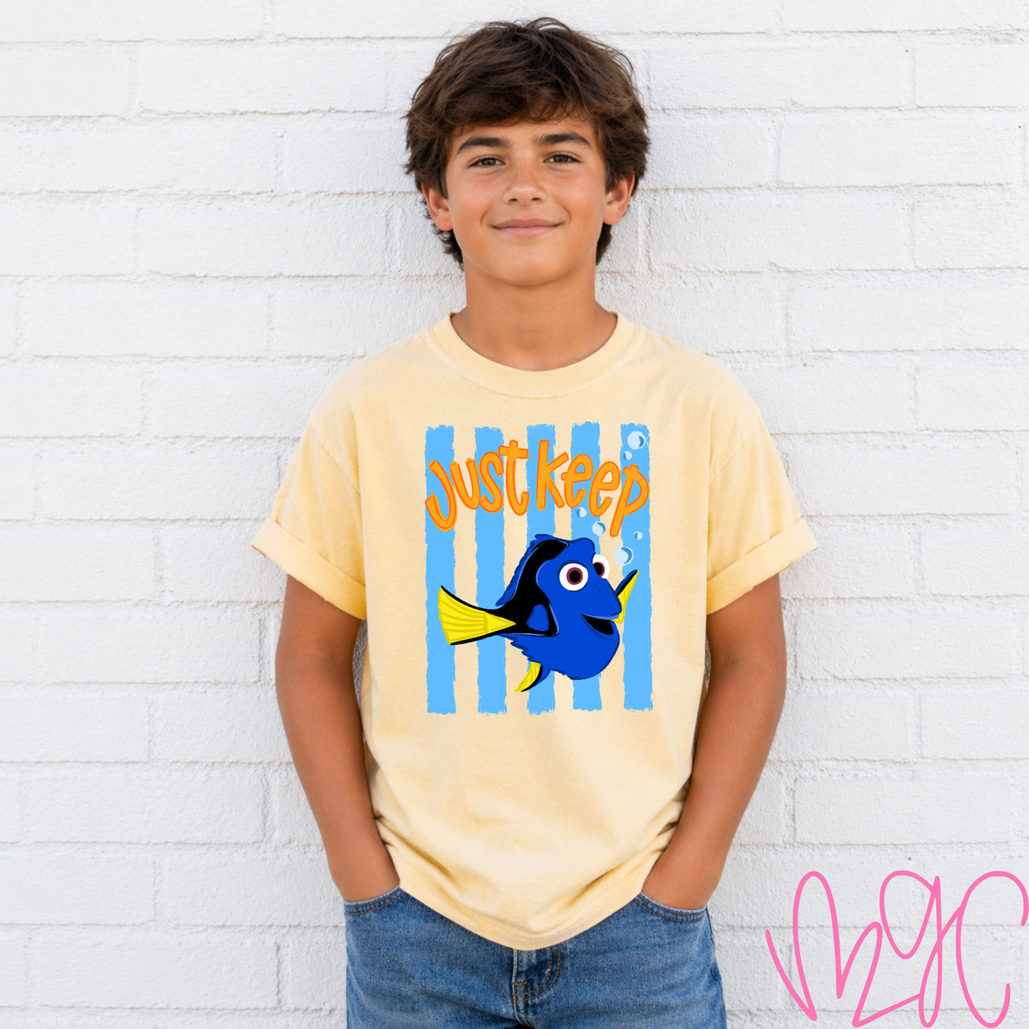Just Keep Swimming Tee