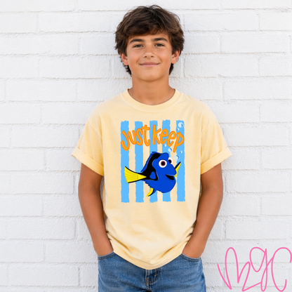 Just Keep Swimming Tee