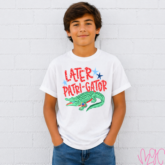 Later Patri-Gator Tee