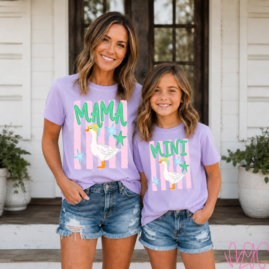 Mama & Mini Goose Tee