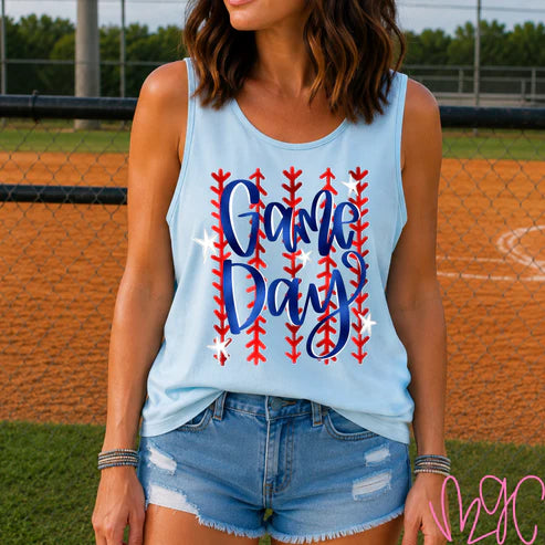 Metallic Game Day Tee