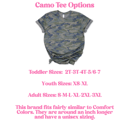 Camo I Love This Land Tee