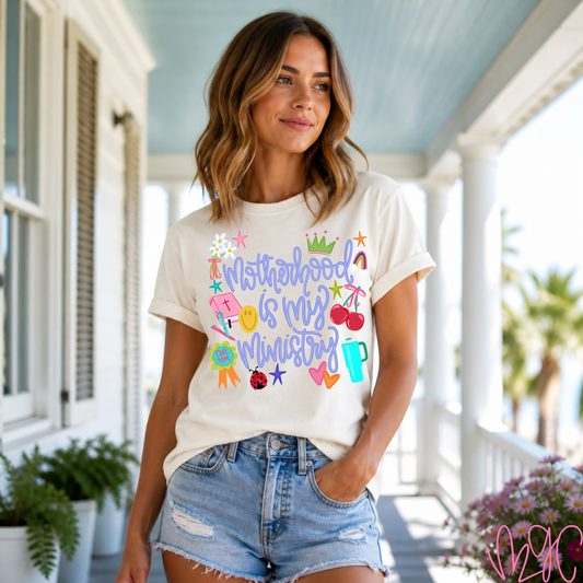 Motherhood Is My Ministry Tee