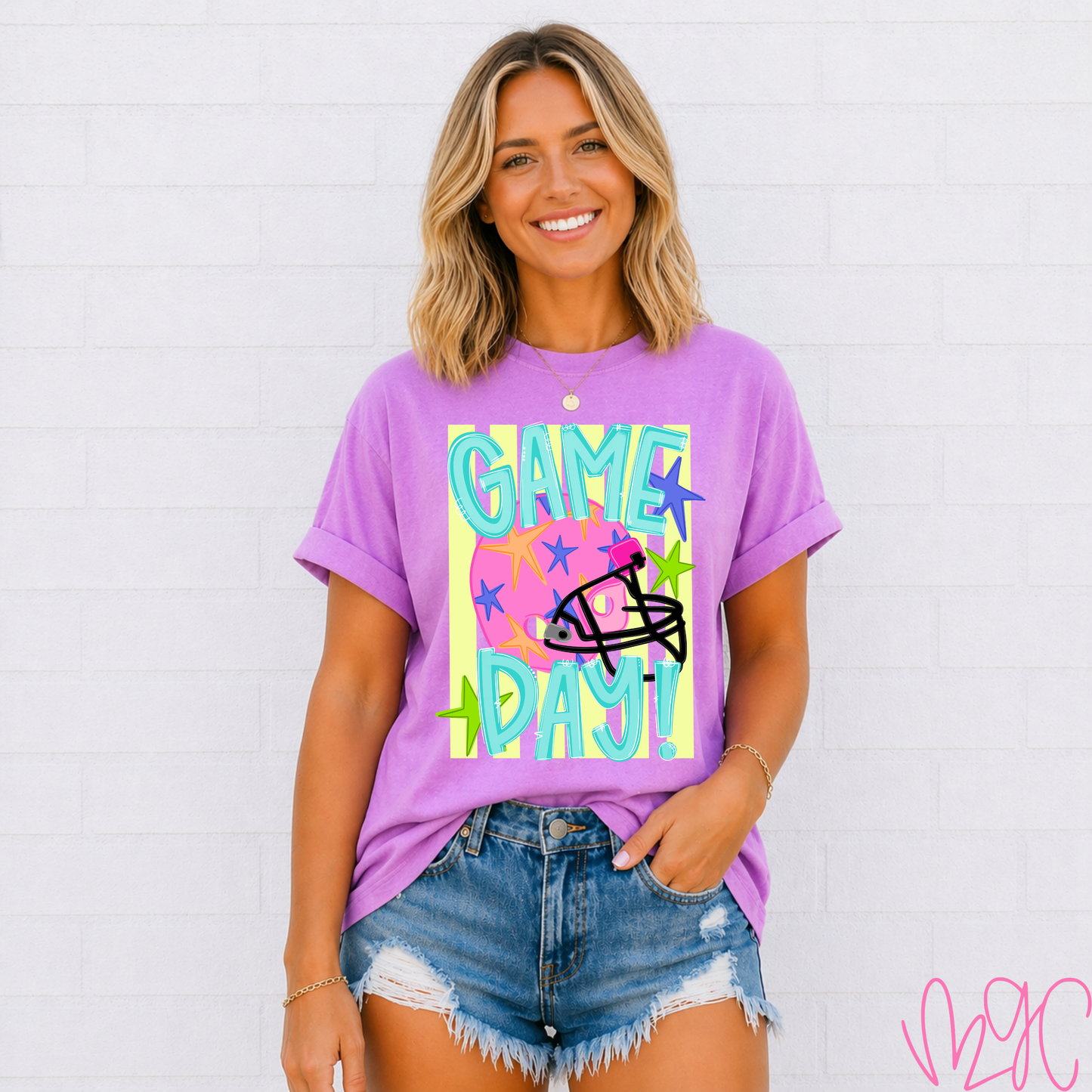 Neon Game Day Tee