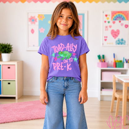 Toad-ally Grades (Pink) Tee