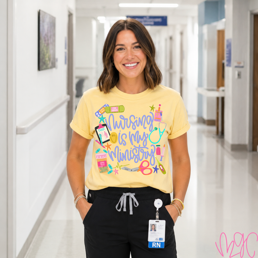 Nursing Is My Ministry Tee