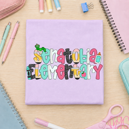 Pastel Custom School Tee