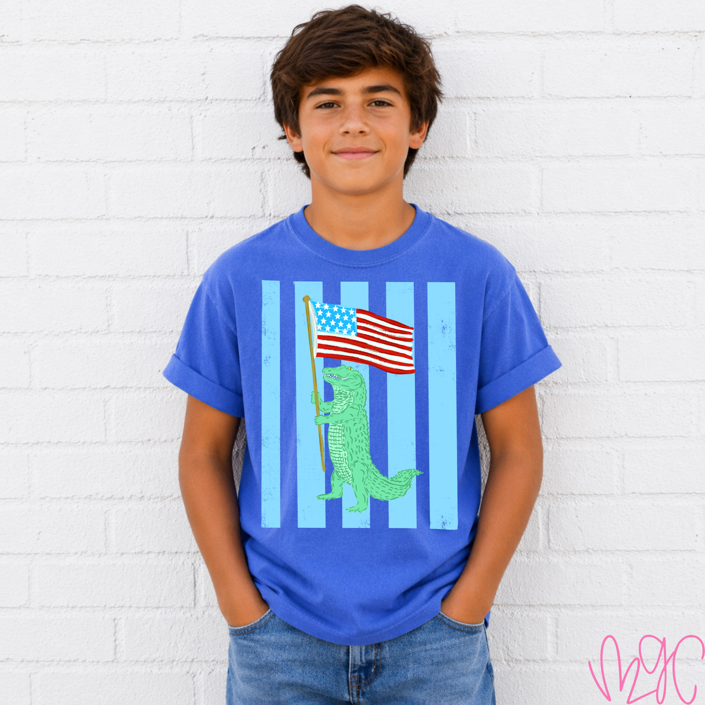 Patriotic Dino Tee