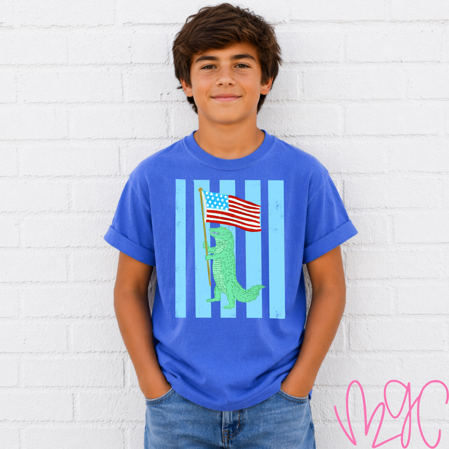 Patriotic Dino Tee