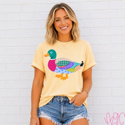 Patterned Duck Tee