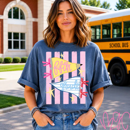 Pencil Coquette Grades Tee