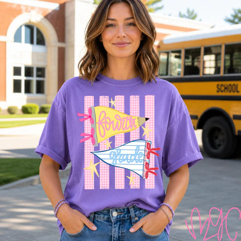 Pencil Coquette Grades Tee