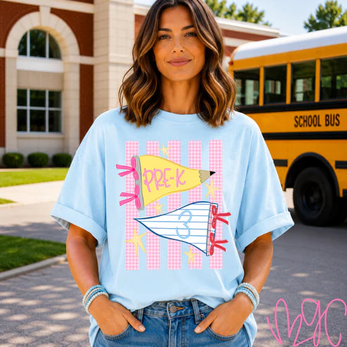 Pencil Coquette Grades Tee