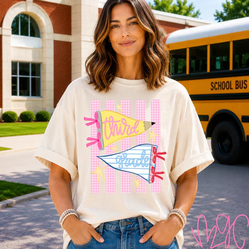Pencil Coquette Grades Tee