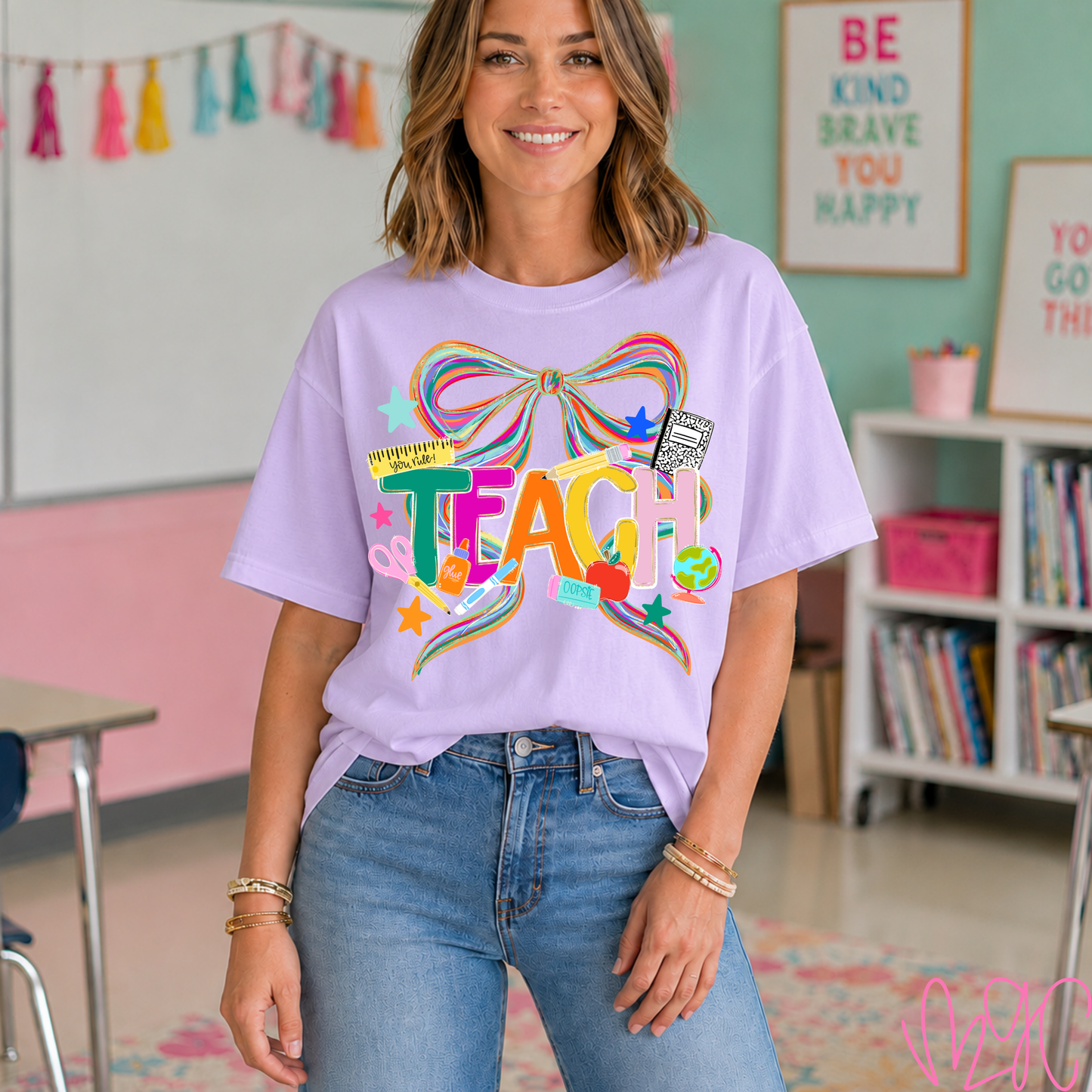 Preppy Teach Tee