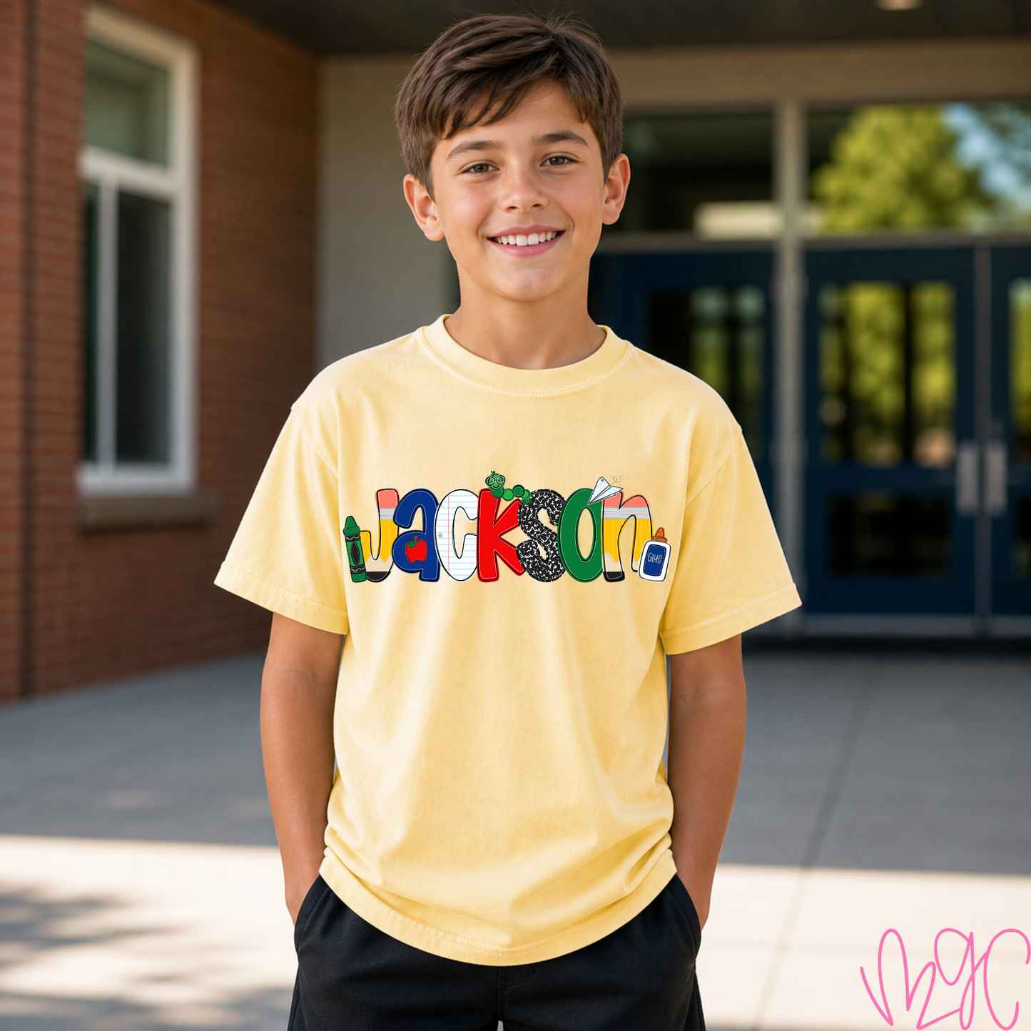 Primary Custom Name Tee